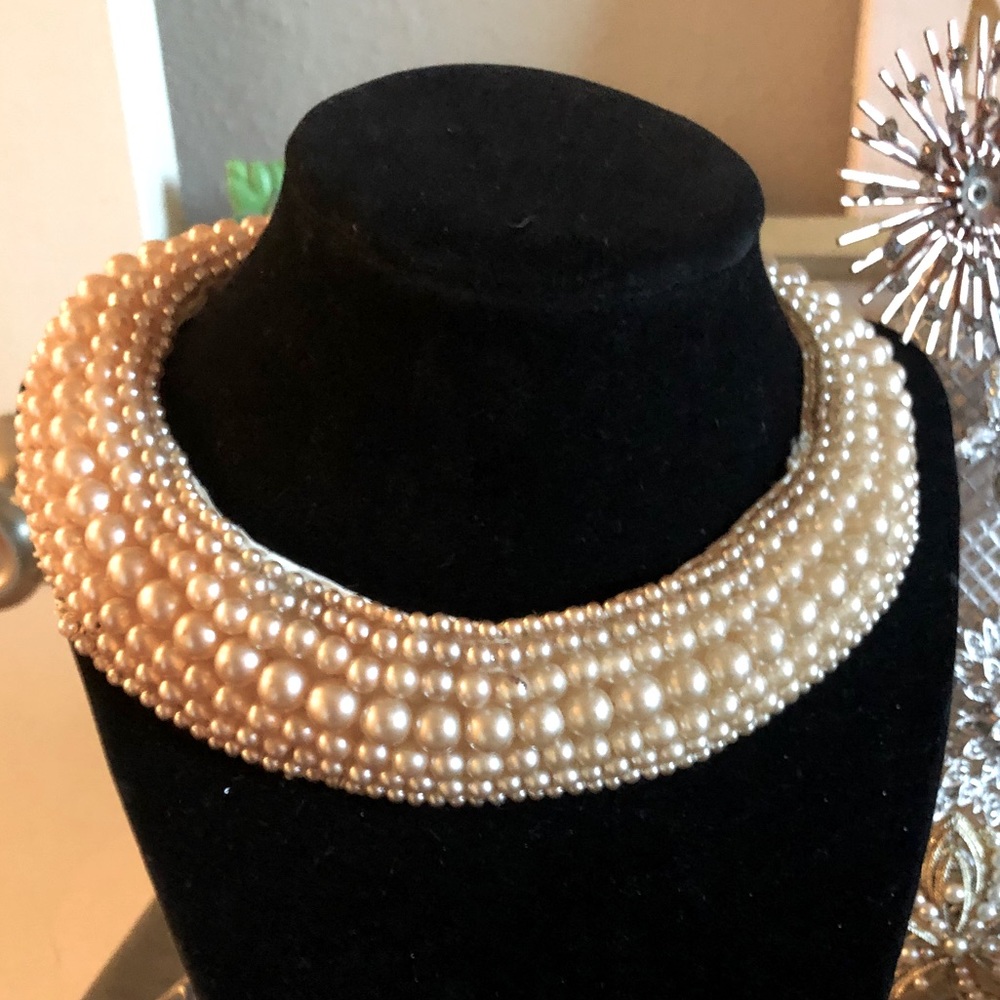 Vintage beaded collar